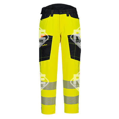 DX4 Hi-Vis Service nadrág Sárga/Fekete 28