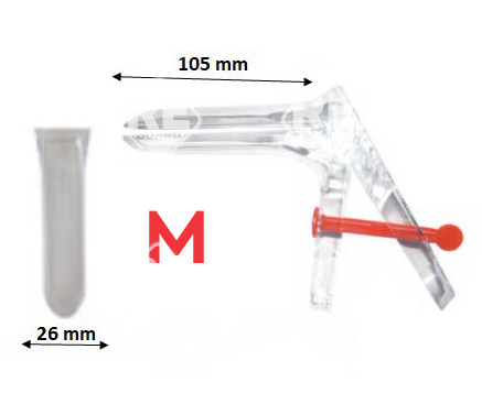 hüvelyterpesztő L - zöld, műanyag, steril