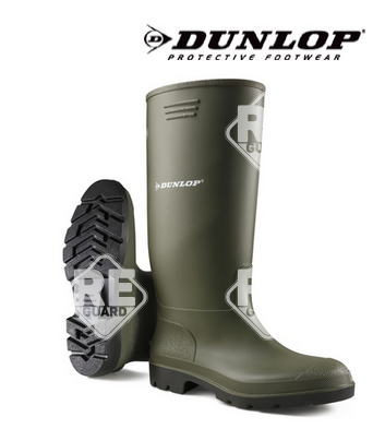Dunlop Pricemastor zöld sav- és lúgálló PVC csizma 35