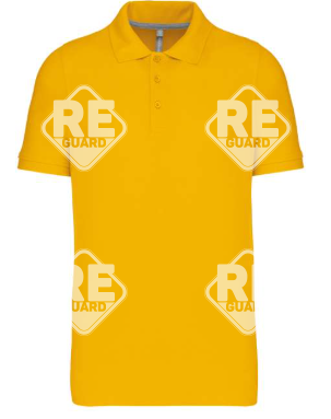 KA241 pique póló galléros fekete 2XL