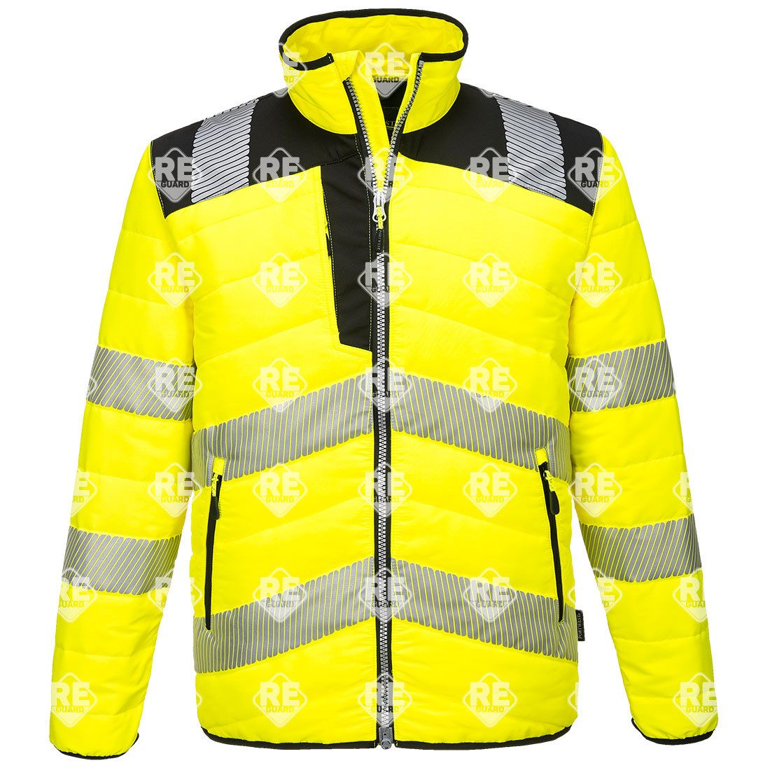 PW3 Hi-Vis Baffle kabát narancs/fekete 4XL