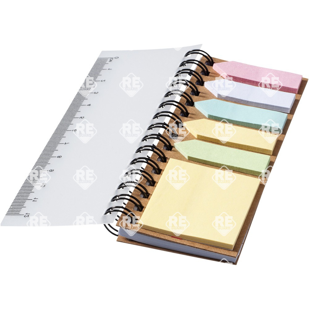 Spiral öntapadós jelölők PP borítóval átlátszó