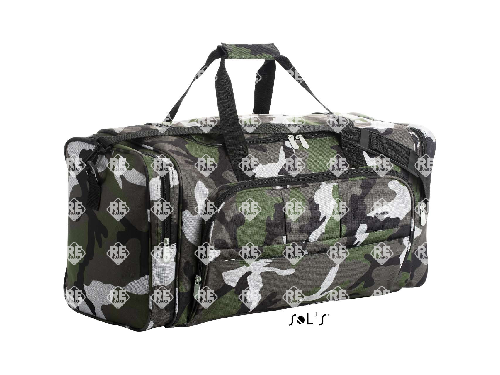 Utazótáska többzsebes SOL'S fekete