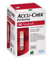 Tesztcsík Accu-Chek Performa Glucose 50