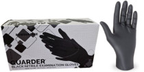 GUARDER® Nitril Fekete 3,6g púdermentes kesztyű